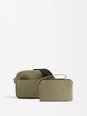 Crossbody Bag With Outer Pockets