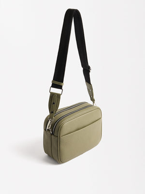 Crossbody Bag With Outer Pockets