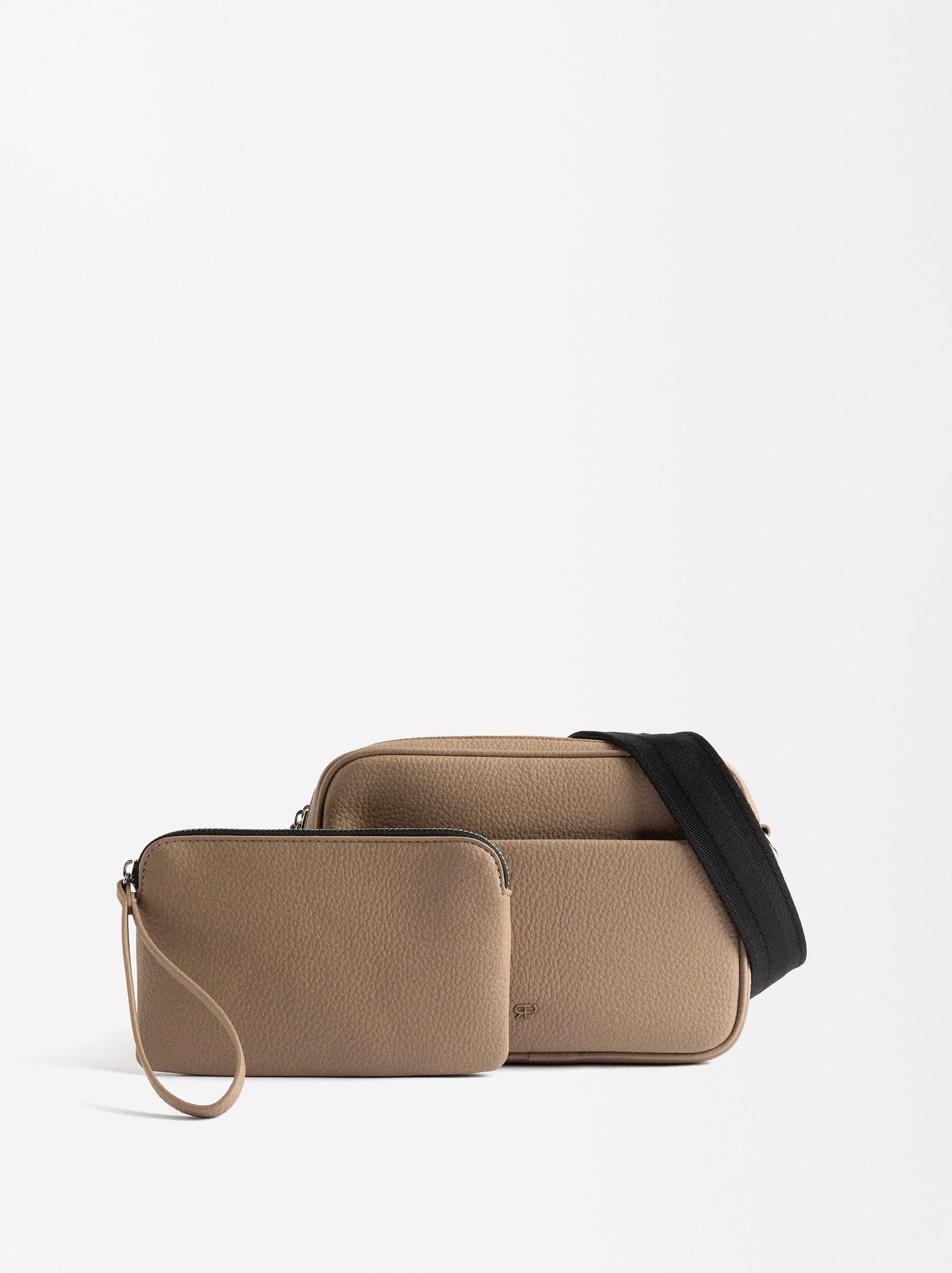 Crossbody Bag With Outer Pockets