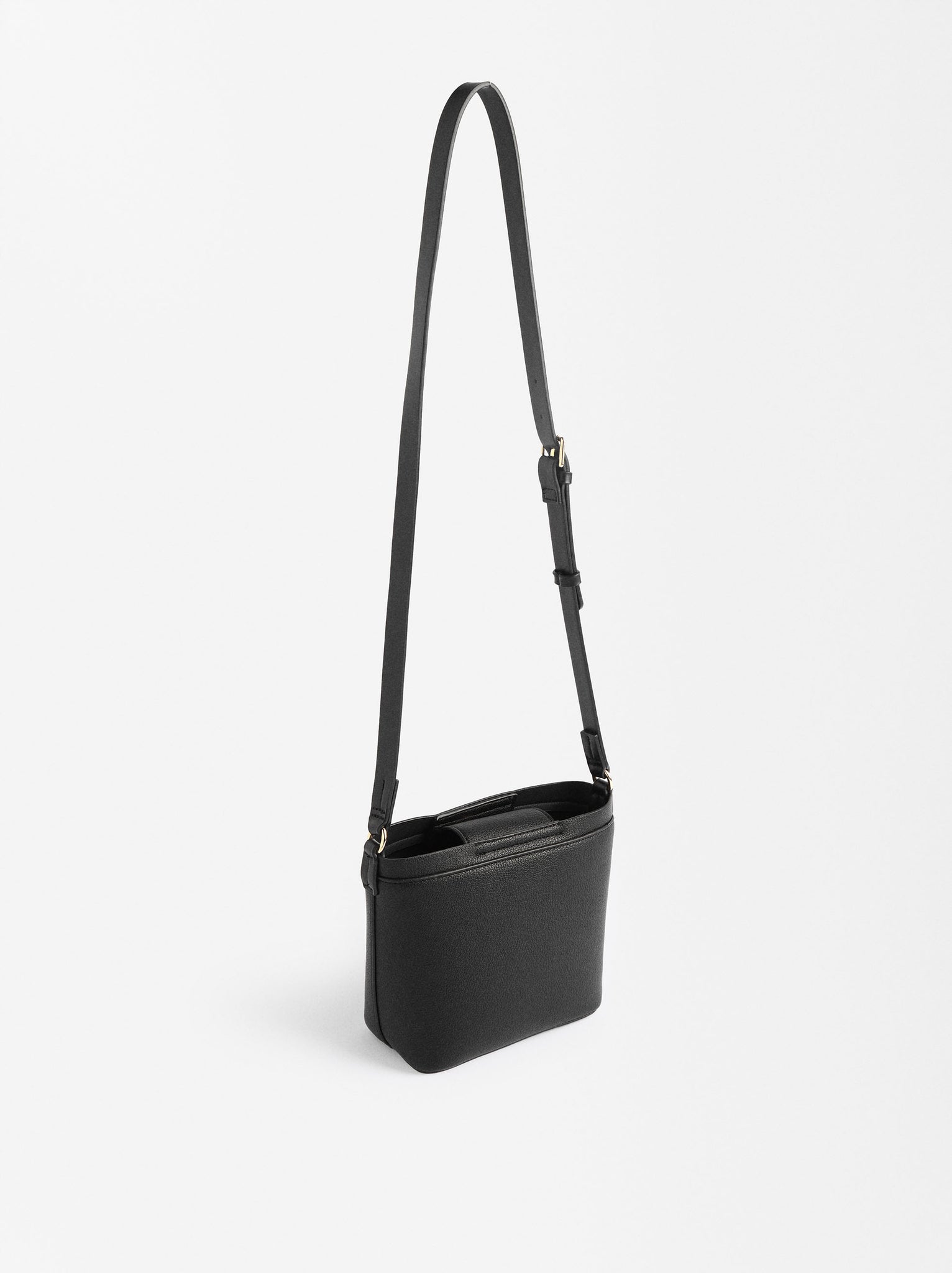 Bucket-Style Crossbody Bag