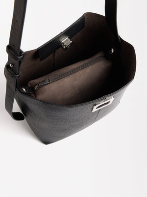 Shoulder Bag With Removable Bag