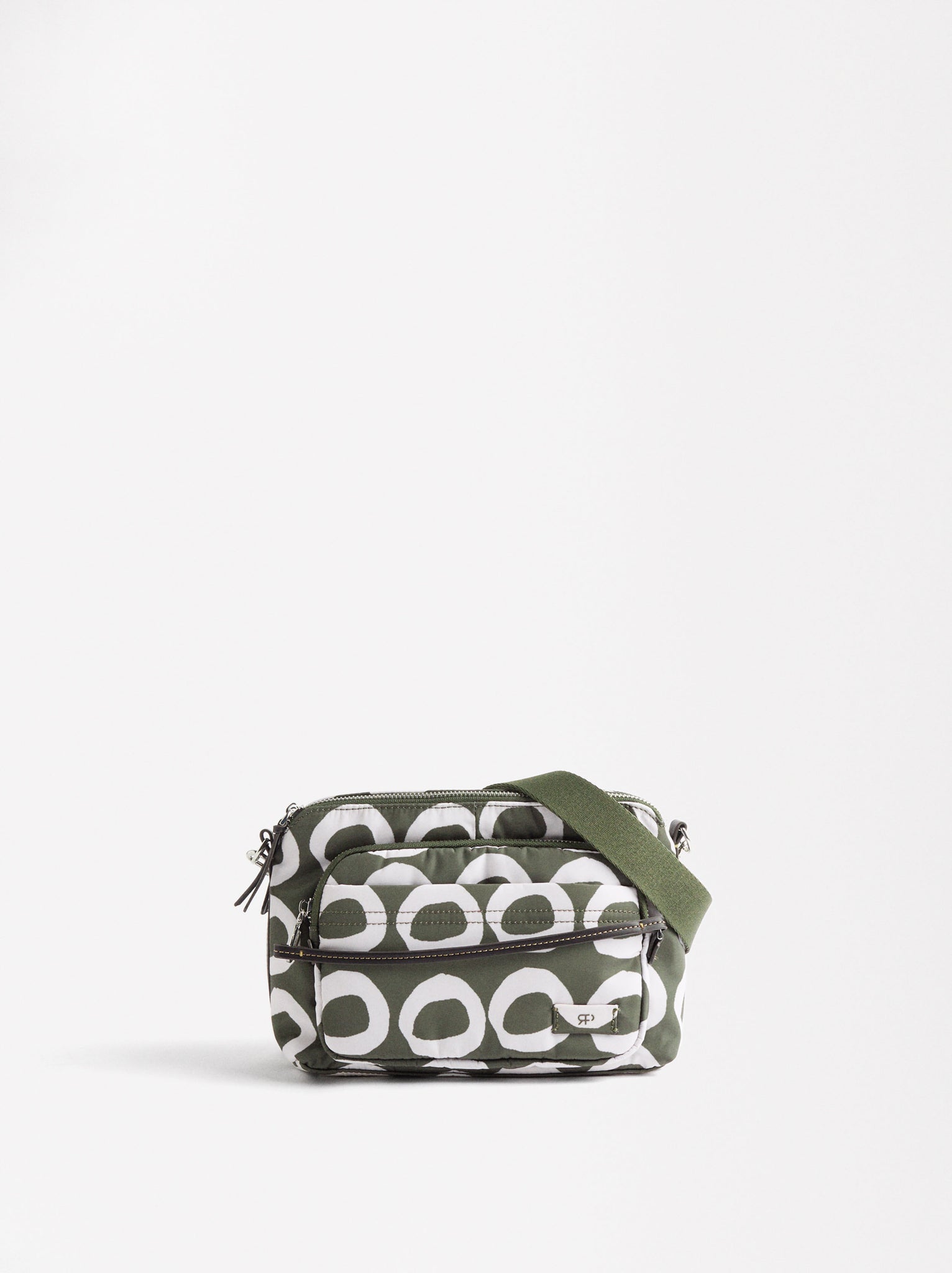 Nylon Printed Crossbody Bag