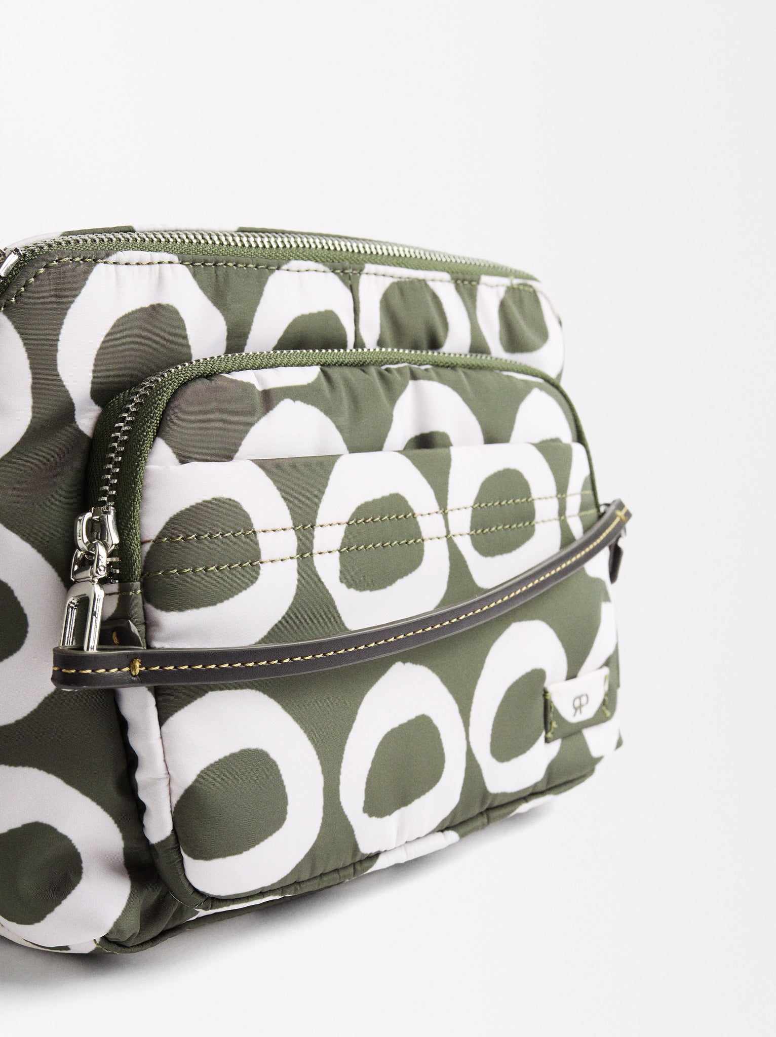 Nylon Printed Crossbody Bag