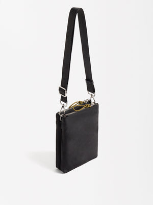 Double Nylon Crossbody Bag