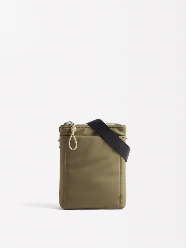 Double Nylon Crossbody Bag