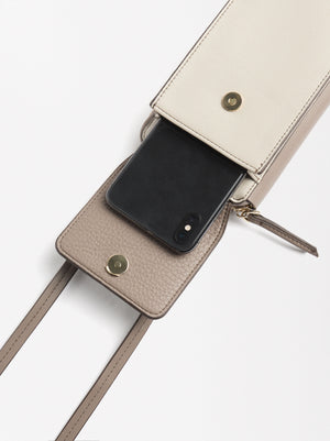 Phone Bag With Flap Closure