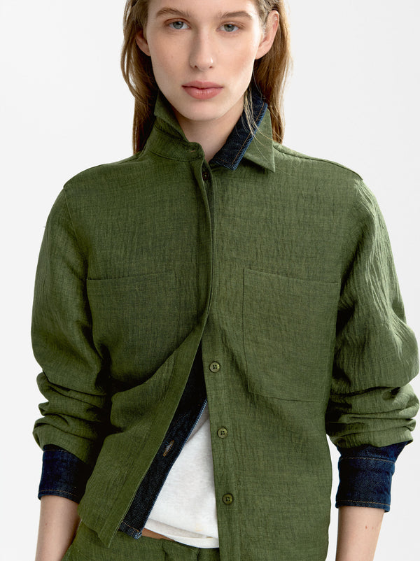 Flowy Shirt With A Crinkled Effect