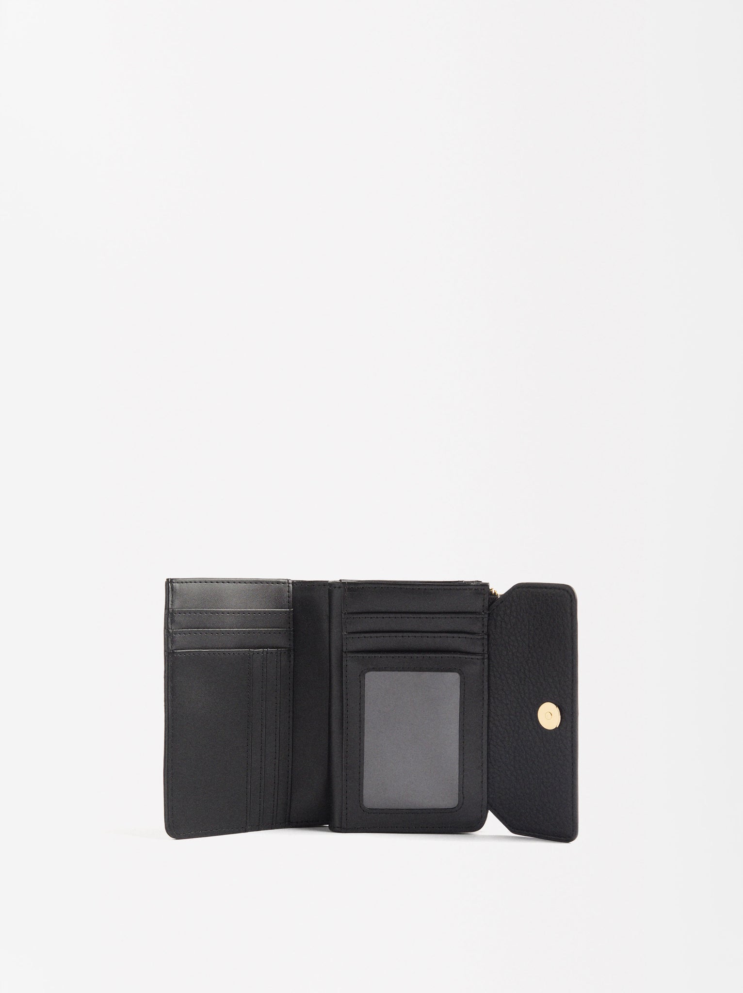 Wallet With Flap Closure