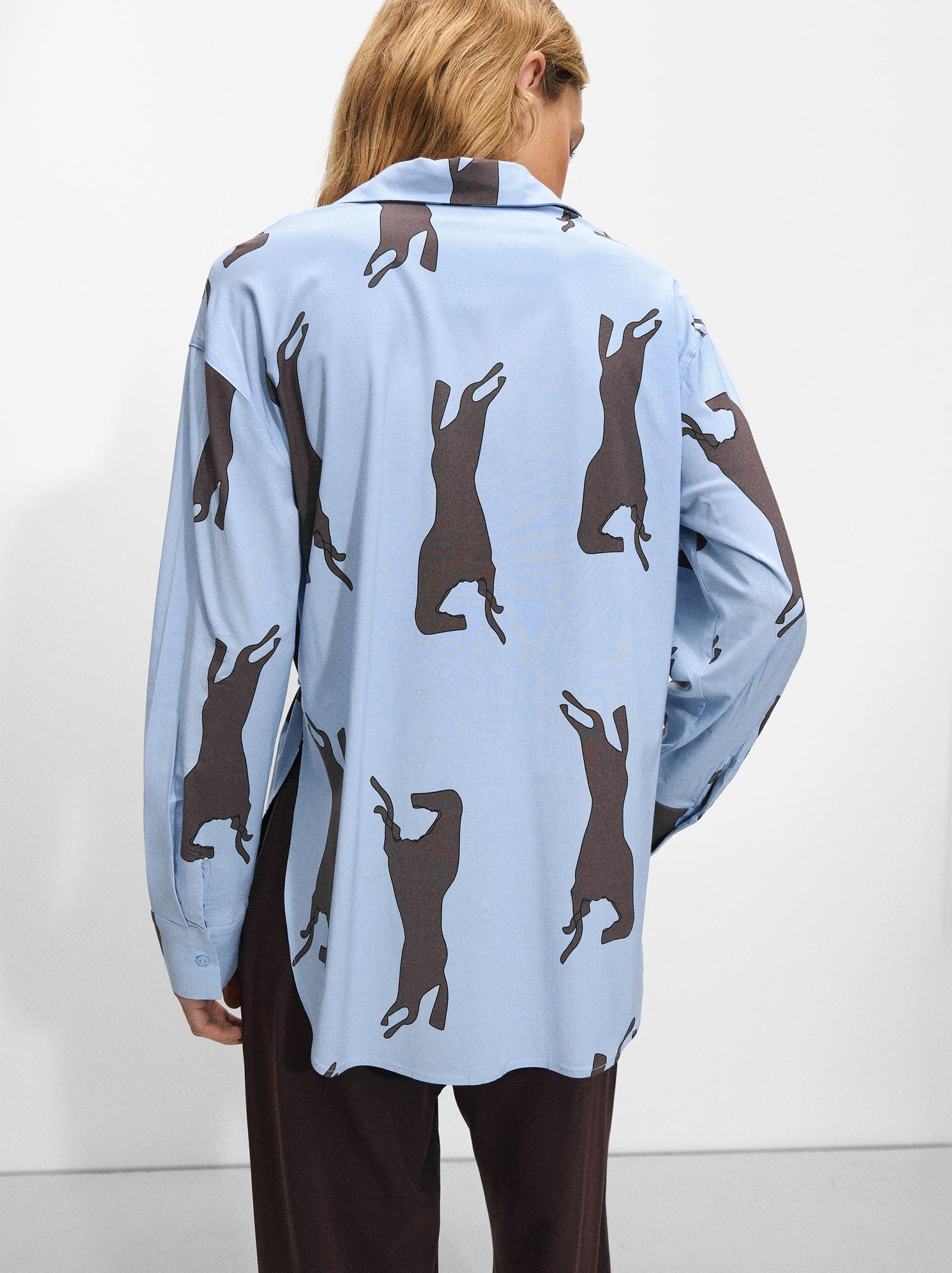 Printed Long-Sleeve Shirt