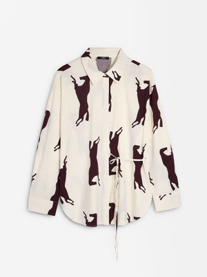 Printed Long-Sleeve Shirt