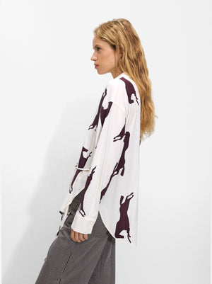 Printed Long-Sleeve Shirt