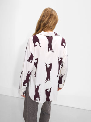 Printed Long-Sleeve Shirt