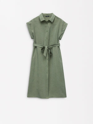 Shirt Midi Dress