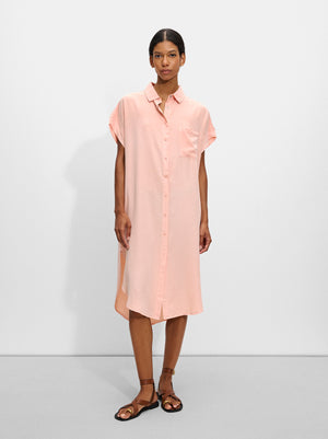 Lyocell Shirt Dress