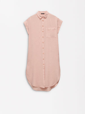 Lyocell Shirt Dress