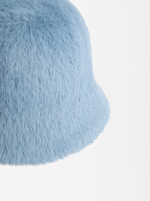 Faux Fur Bucket Hat