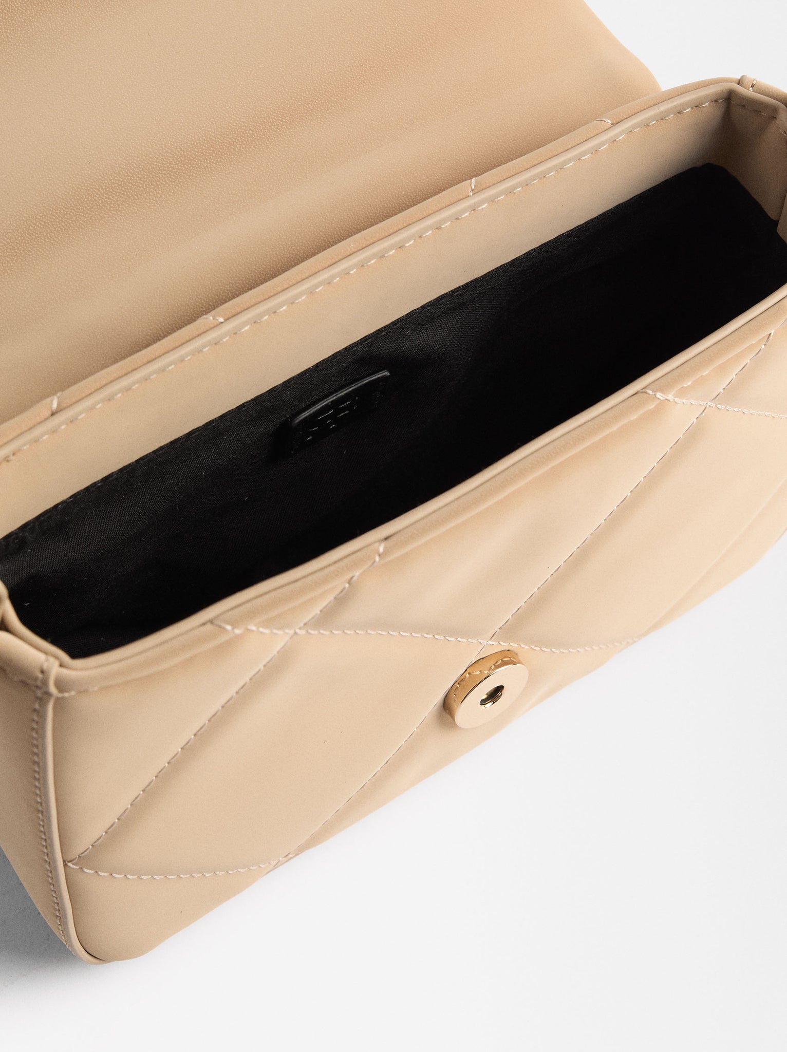 Handbag With Velvety Texture