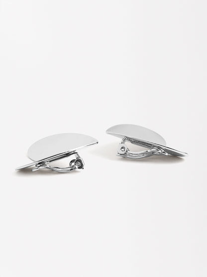 Concave Heart Earrings