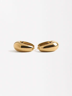 Extended Hoops - Stainless Steel