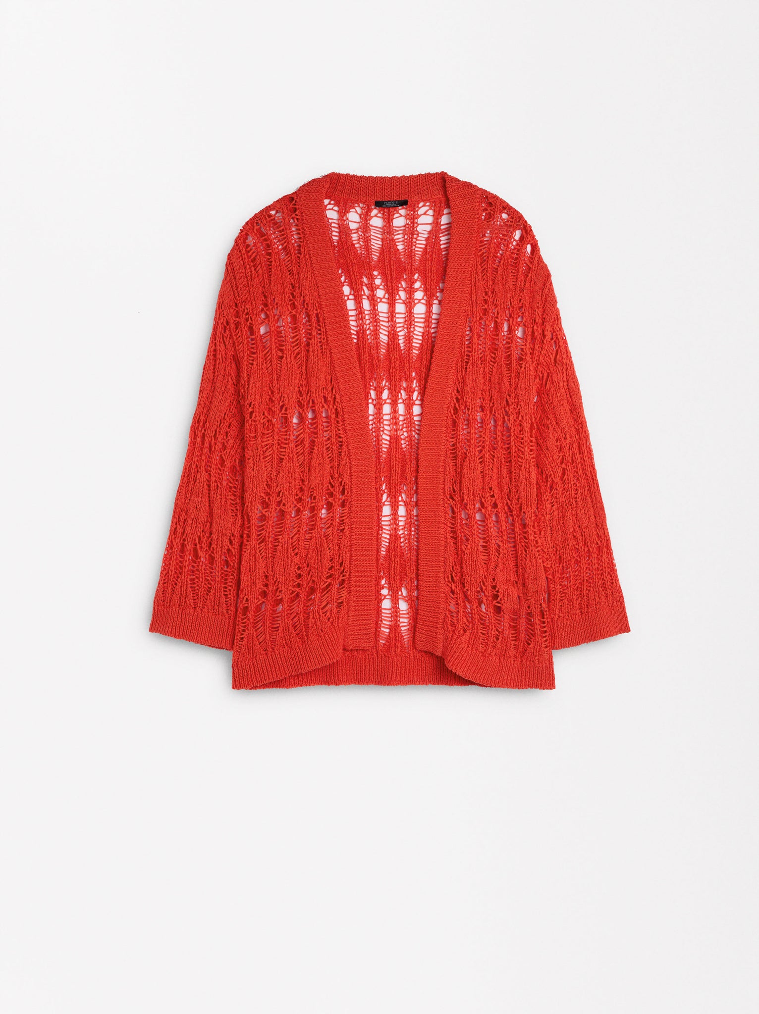 Open-Knitted Cardigan