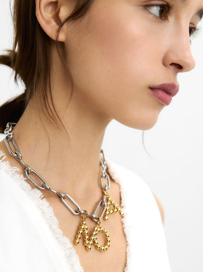 Short Link Necklace - Stainless Steel