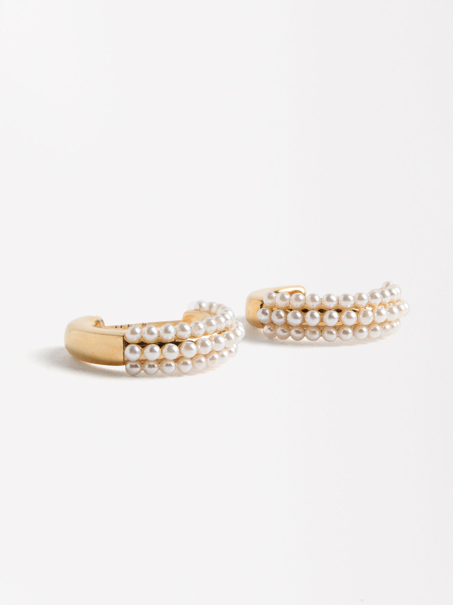 Freshwater Pearl Earrings - Stainless Steel