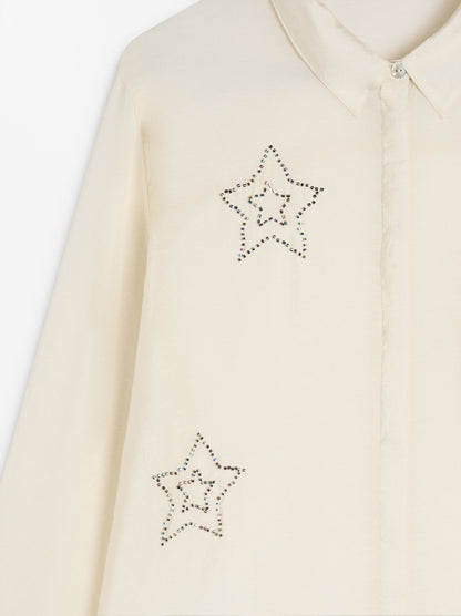 Shirt With Bead Detailing