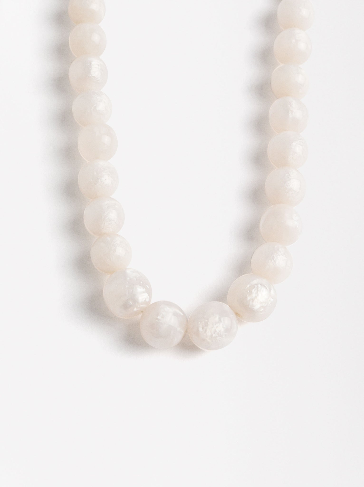 Long Necklace With Spheres