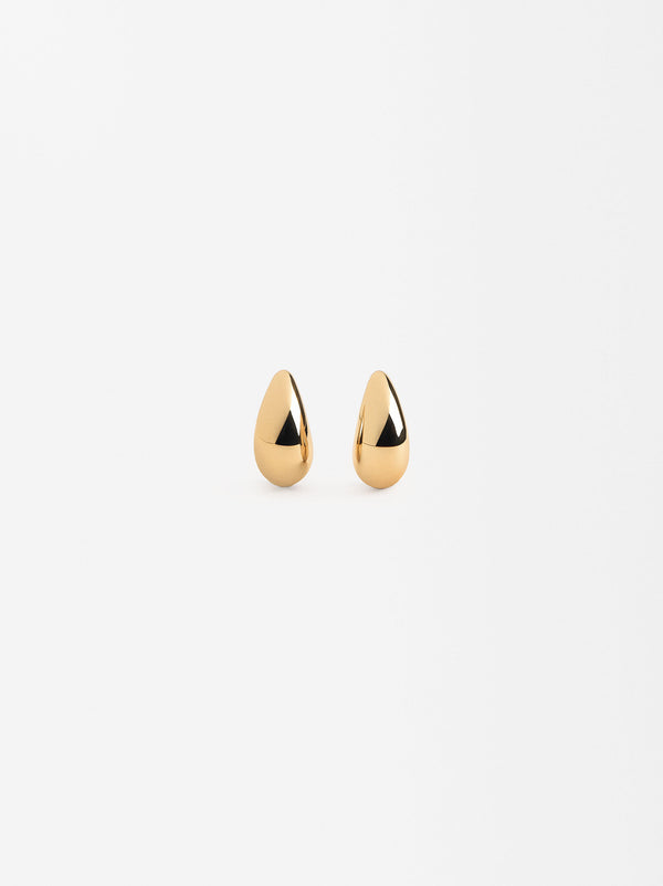 Golden Drop Earrings