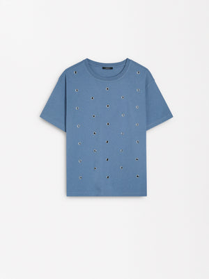 T-Shirt With Studs