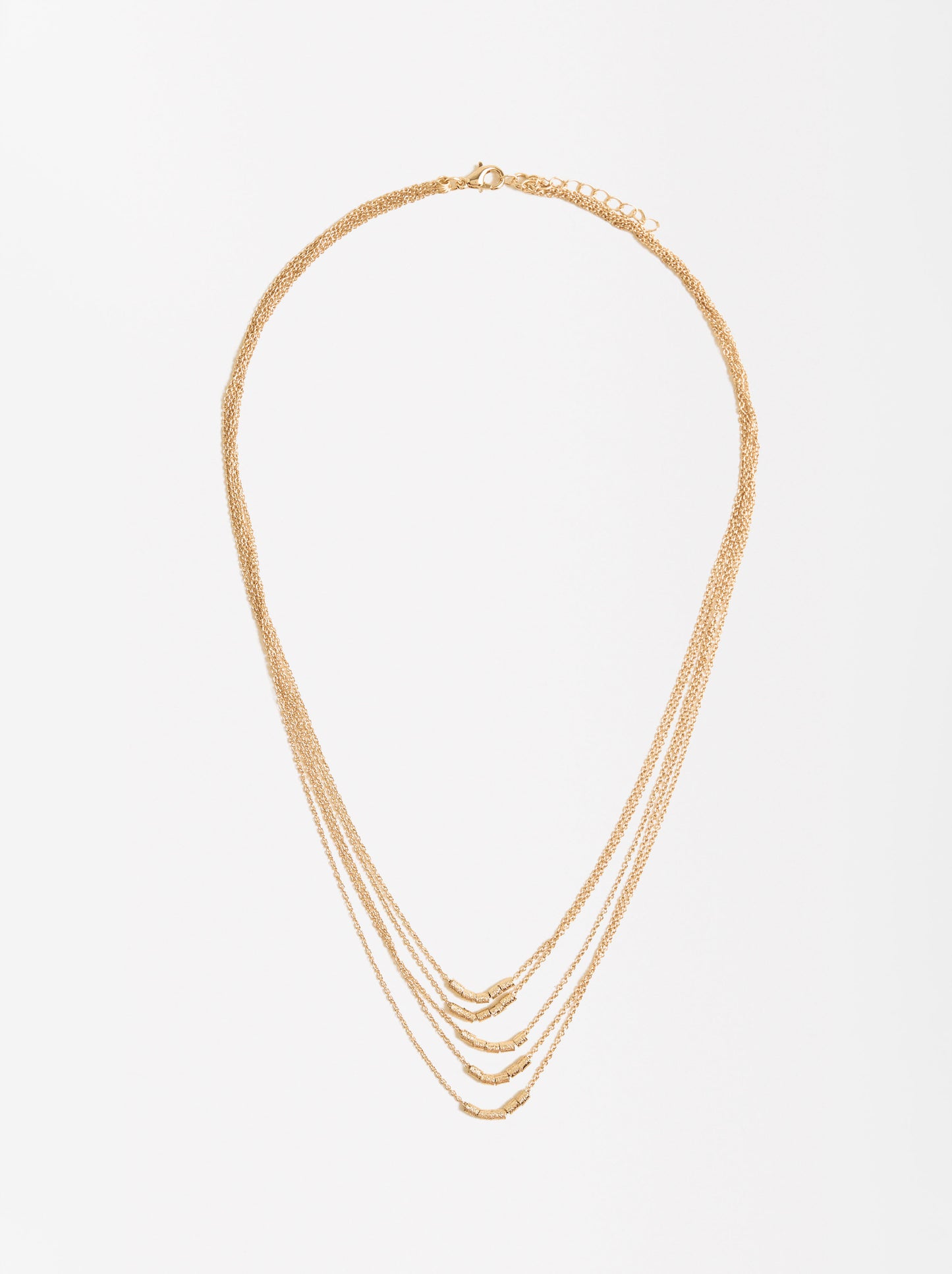 Short Multi-Chain Necklace