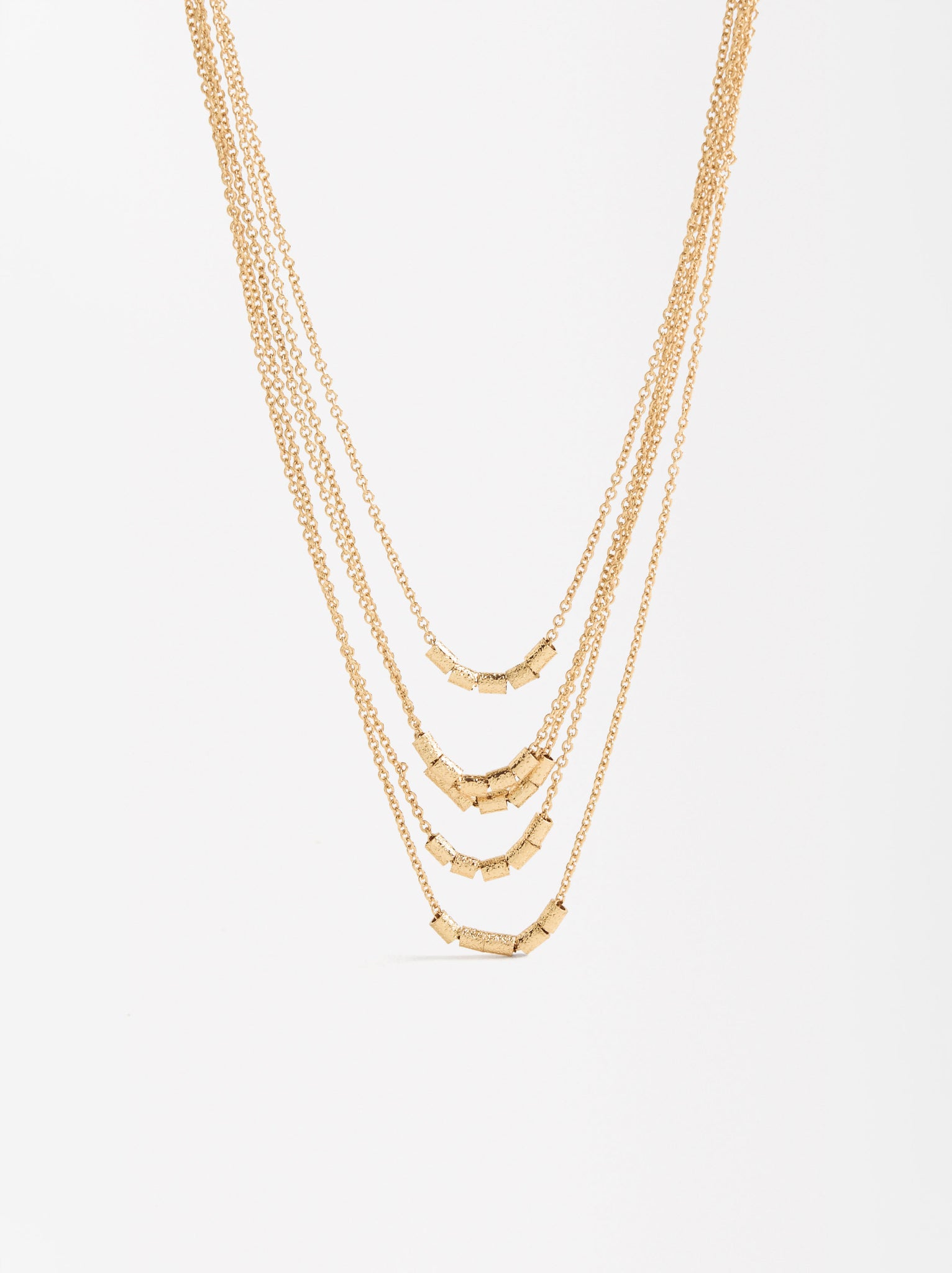 Short Multi-Chain Necklace