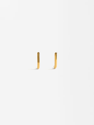 Bar Earrings - Stainless Steel