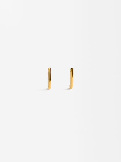 Bar Earrings - Stainless Steel