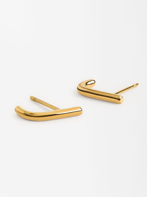 Bar Earrings - Stainless Steel