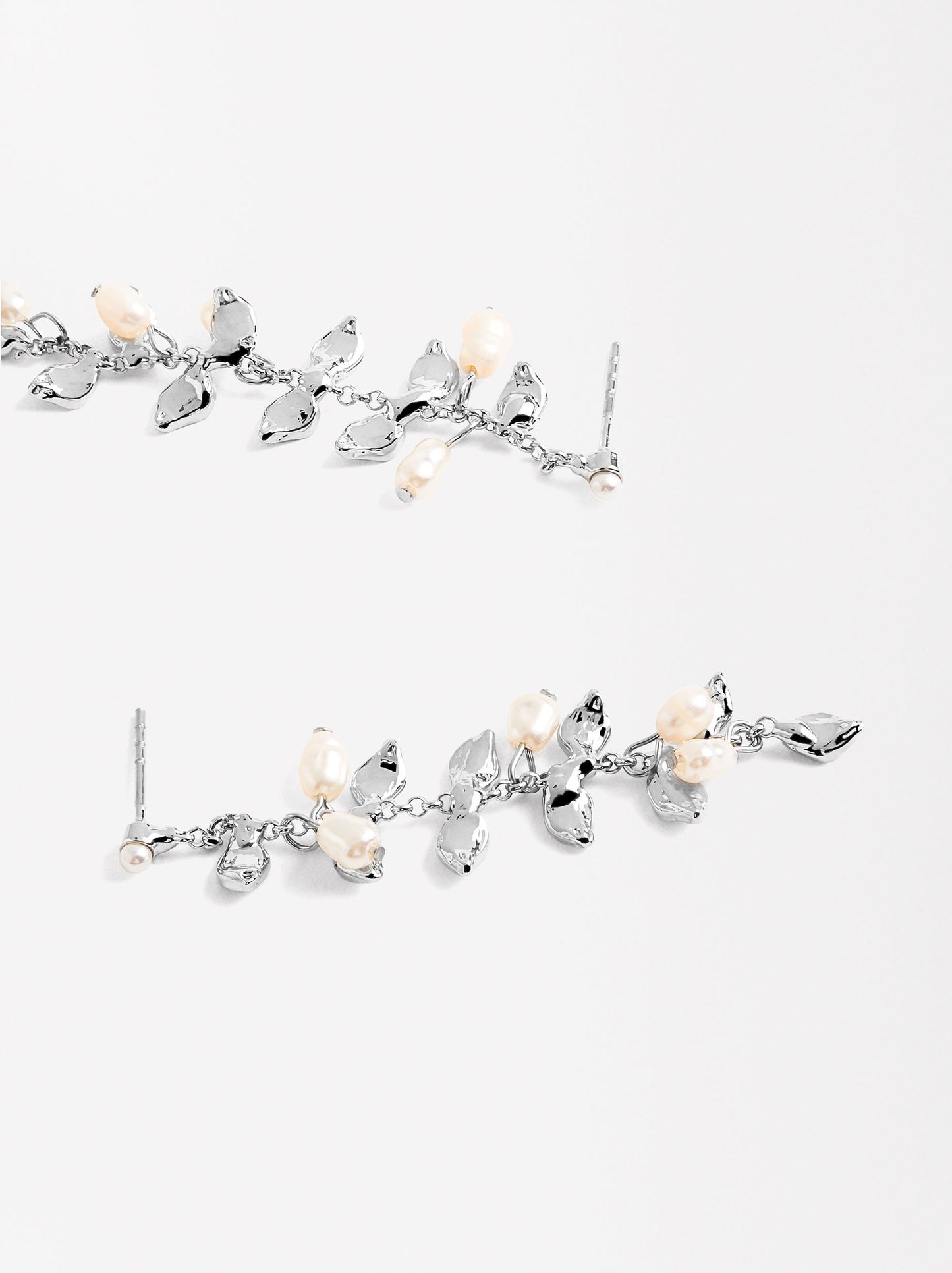 Long Earrings With Freshwater Pearls