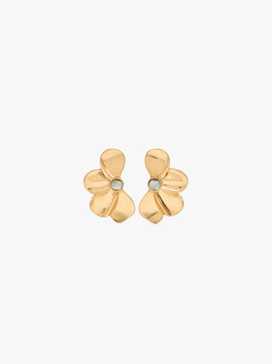 Half-Flower Earrings