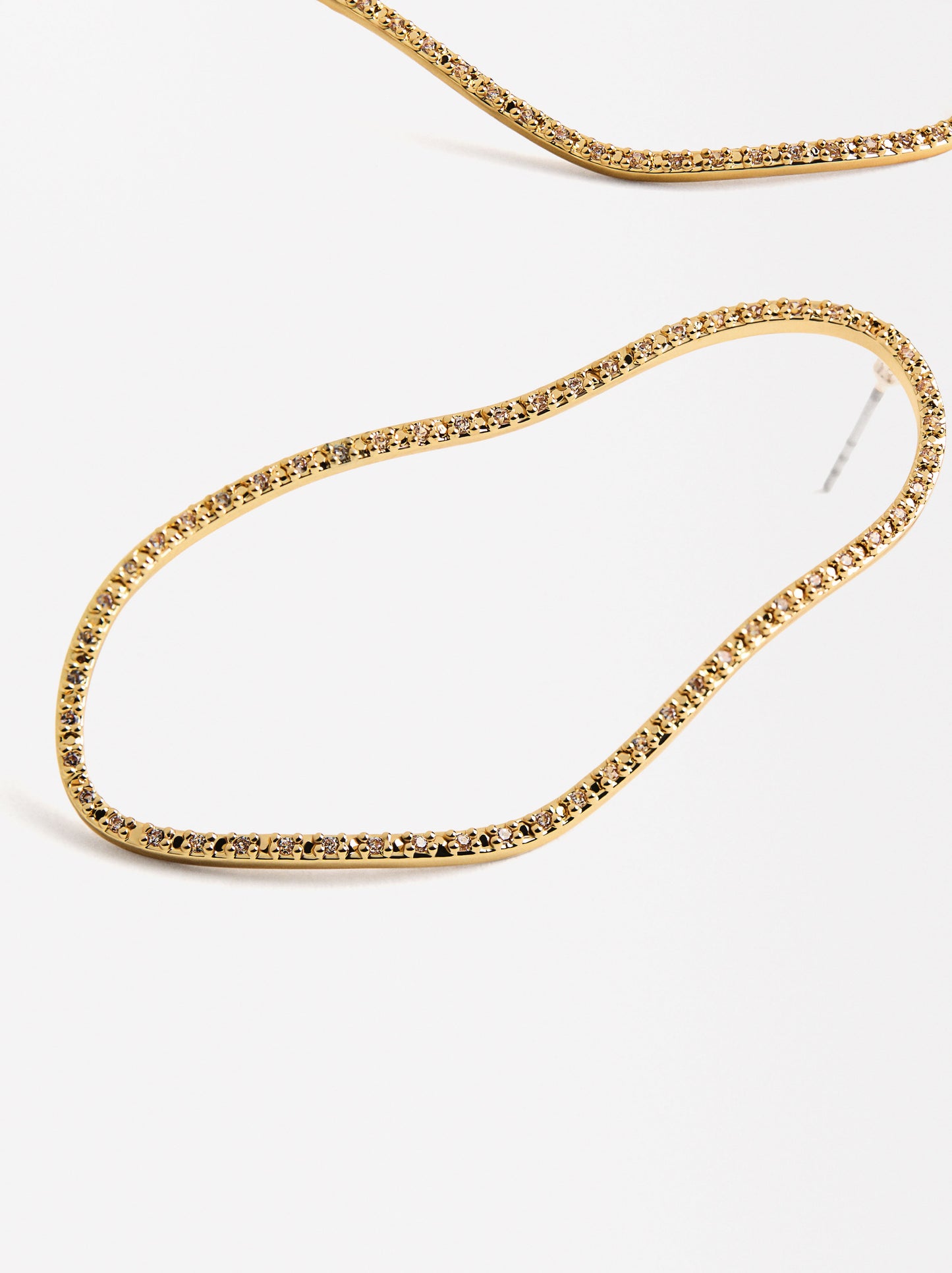 Irregular Earrings With Zirconias