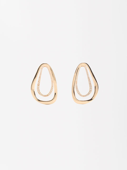 Double Zirconia Earrings