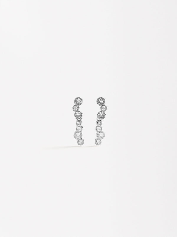 Earrings With Zirconias