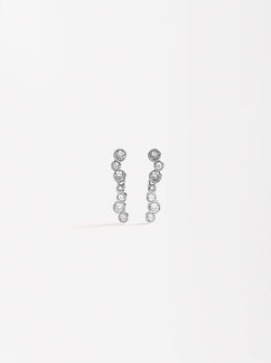 Earrings With Zirconias