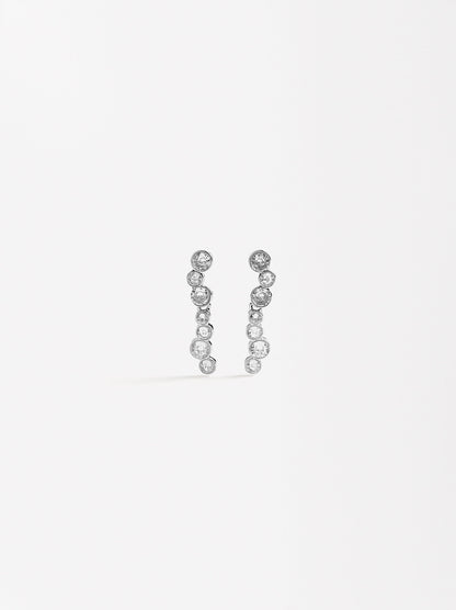 Earrings With Zirconias