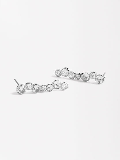 Earrings With Zirconias