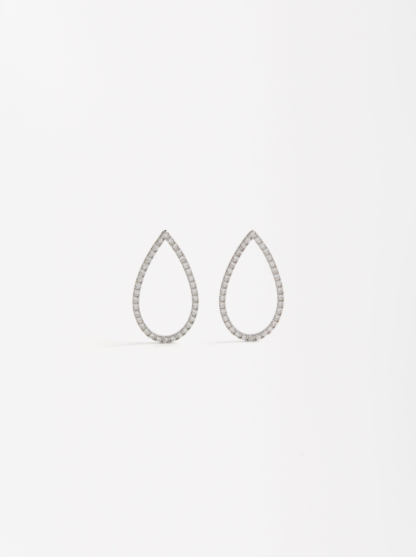 Teardrop Zirconia Earrings