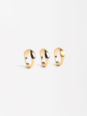 Set Of Wavy Rings