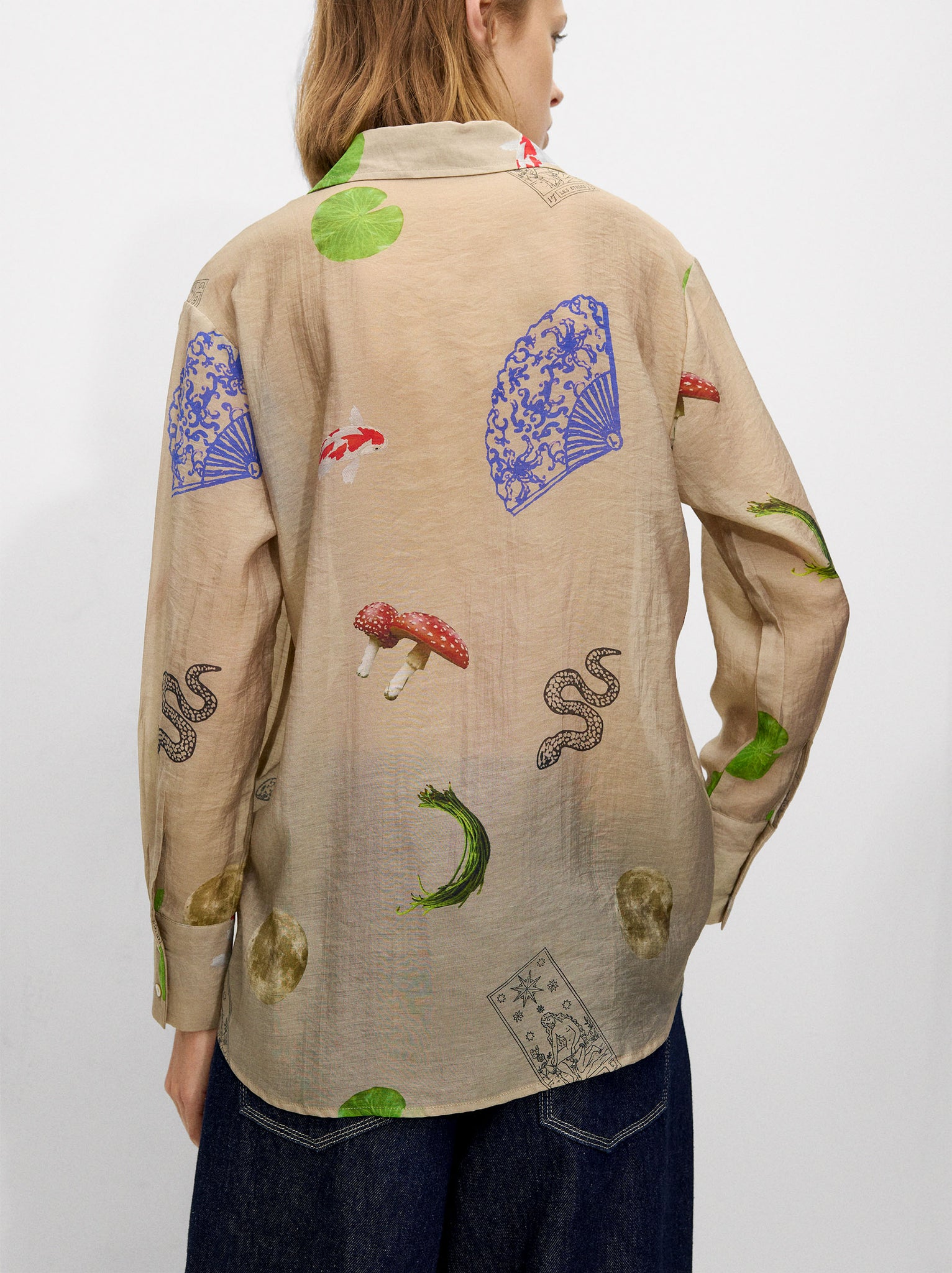 Printed Shirt With Long Sleeves