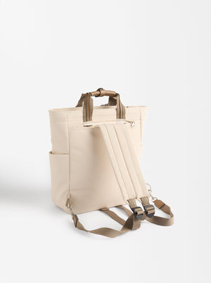 Nylon-Effect Backpack For 13" Laptop