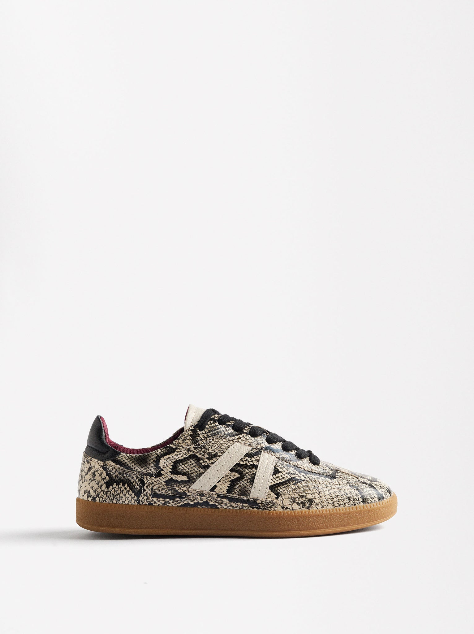 Sneakers Contrast And Animal Print