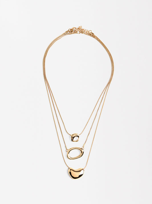 Set Of Pendant Necklaces