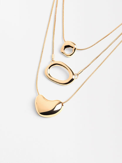 Set Of Pendant Necklaces